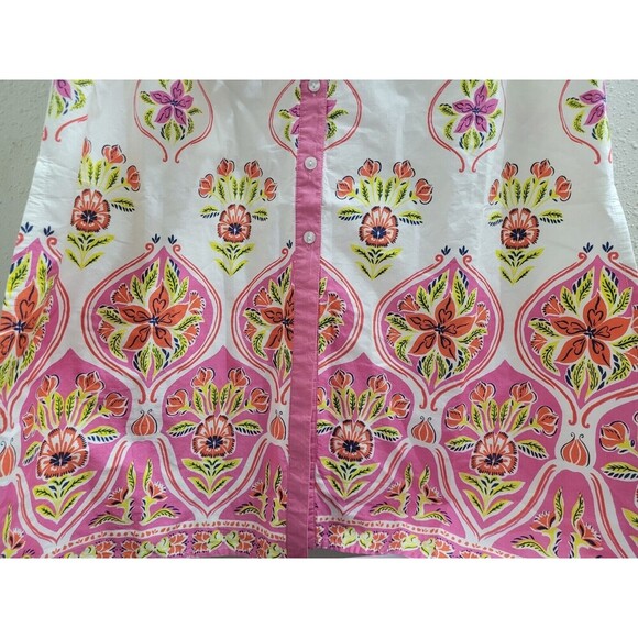 Roller Rabbit Fontana Border Sutton Belted Caftan Size Small Pockets Boho NEW - Picture 13 of 16